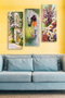 Wallity Cuadro Decorativo de MDF Multicolor (3 Piezas)